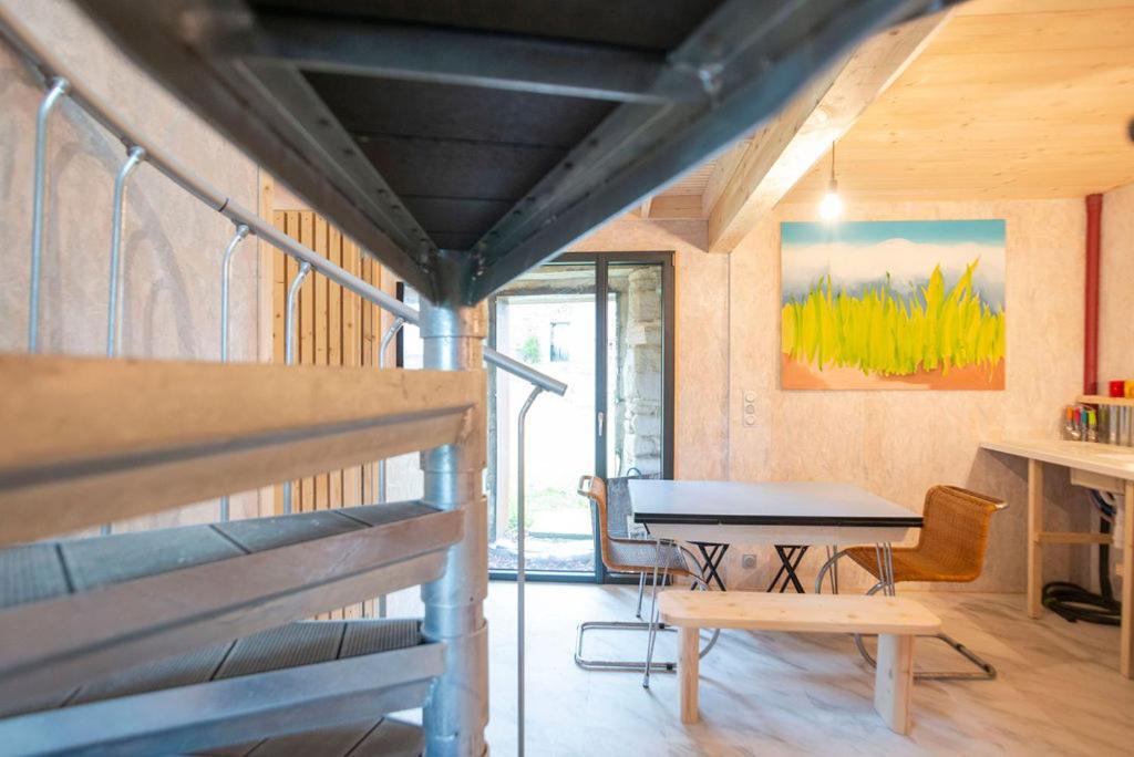 La Ferme Du Golf, Gite Atypique Et Artistique Lancieux Eksteriør billede