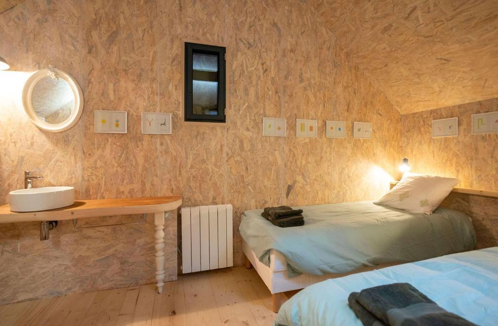 La Ferme Du Golf, Gite Atypique Et Artistique Lancieux Eksteriør billede