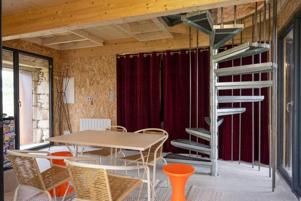 La Ferme Du Golf, Gite Atypique Et Artistique Lancieux Eksteriør billede
